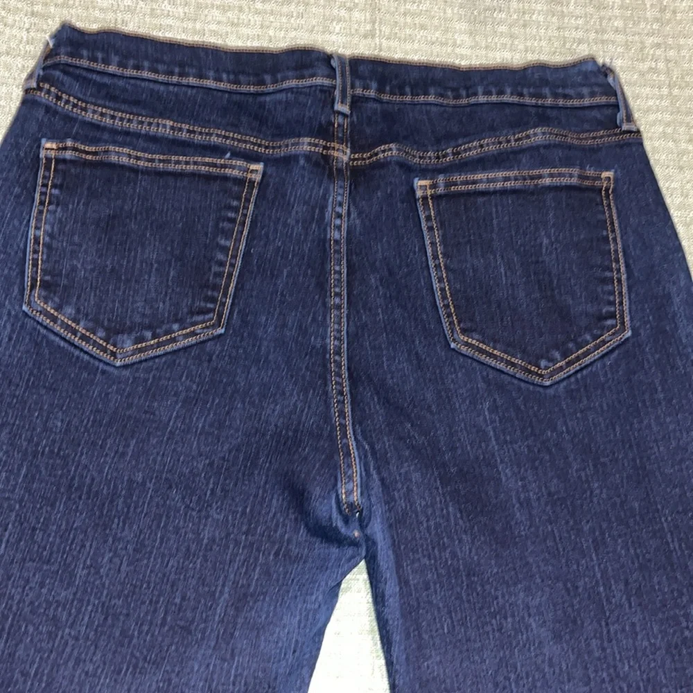 Old Navy The Sweetheart Bootcut Women's Long Dark Wash Blue Denim jeans sz 14R